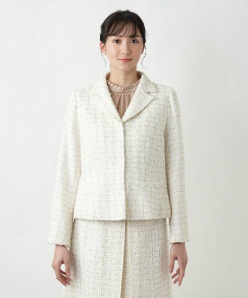 Leilian PLUS HOUSE / レリアンプラスハウス テーラードジャケット | ツイードジャケット | 詳細4