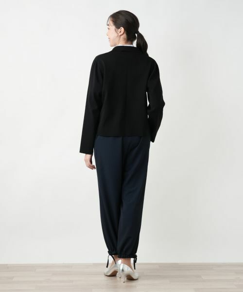 Leilian PLUS HOUSE / レリアンプラスハウス テーラードジャケット | ニットジャケット【BOURGE】 | 詳細3