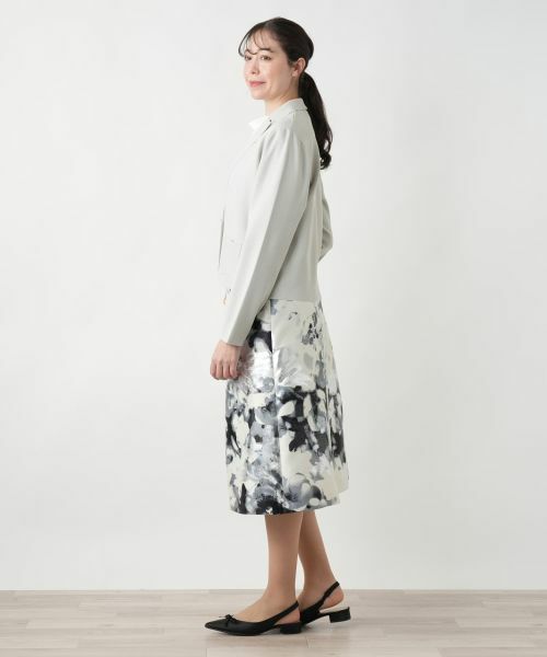 Leilian PLUS HOUSE / レリアンプラスハウス テーラードジャケット | ニットジャケット【BOURGE】 | 詳細5