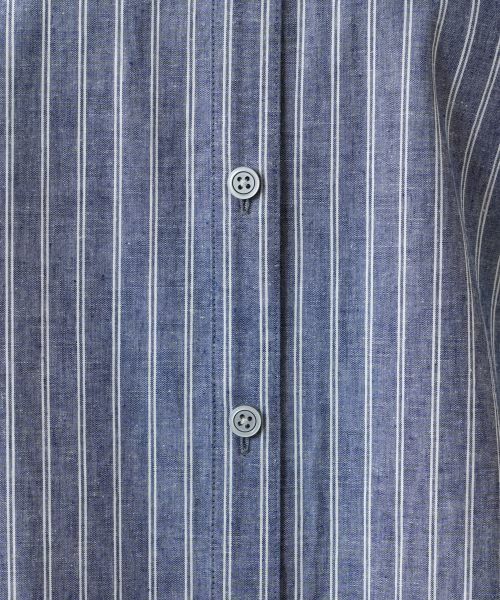 Leilian PLUS HOUSE / レリアンプラスハウス シャツ・ブラウス | ストライプシャツ【プラス企画】 | 詳細13