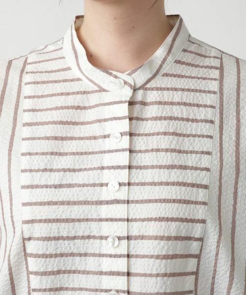 Leilian PLUS HOUSE / レリアンプラスハウス シャツ・ブラウス | 【店舗人気】切替チュニックブラウス【プラス企画】 | 詳細10