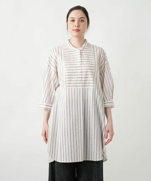 Leilian PLUS HOUSE / レリアンプラスハウス シャツ・ブラウス | 【店舗人気】切替チュニックブラウス【プラス企画】 | 詳細7