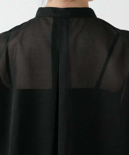 Leilian PLUS HOUSE / レリアンプラスハウス シャツ・ブラウス | 【店舗人気】バンドカラー比翼ブラウス【プラス企画】 | 詳細11