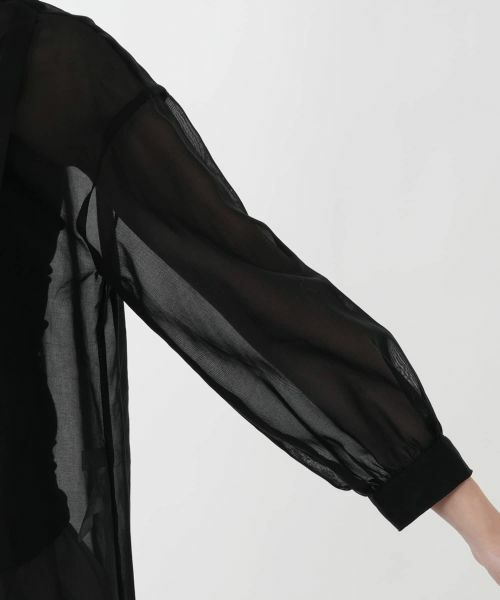 Leilian PLUS HOUSE / レリアンプラスハウス シャツ・ブラウス | 【店舗人気】バンドカラー比翼ブラウス【プラス企画】 | 詳細12