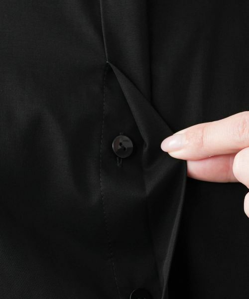 Leilian PLUS HOUSE / レリアンプラスハウス シャツ・ブラウス | 【店舗人気】バンドカラー比翼ブラウス【プラス企画】 | 詳細13