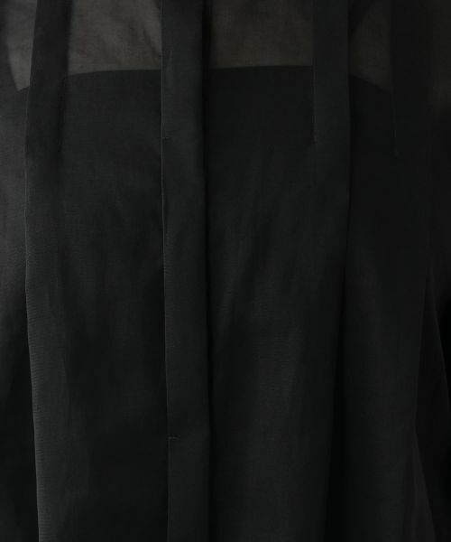 Leilian PLUS HOUSE / レリアンプラスハウス シャツ・ブラウス | 【店舗人気】バンドカラー比翼ブラウス【プラス企画】 | 詳細15