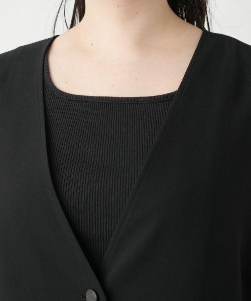 Leilian PLUS HOUSE / レリアンプラスハウス テーラードジャケット | 【店舗人気】Vネックベスト【プラス企画】 | 詳細10