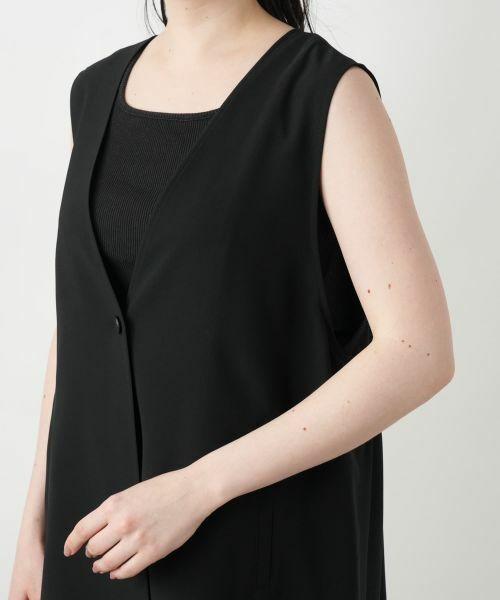 Leilian PLUS HOUSE / レリアンプラスハウス テーラードジャケット | 【店舗人気】Vネックベスト【プラス企画】 | 詳細12
