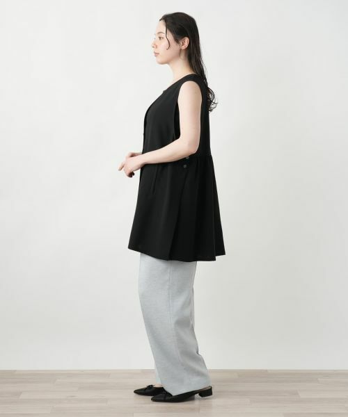 Leilian PLUS HOUSE / レリアンプラスハウス テーラードジャケット | 【店舗人気】Vネックベスト【プラス企画】 | 詳細5