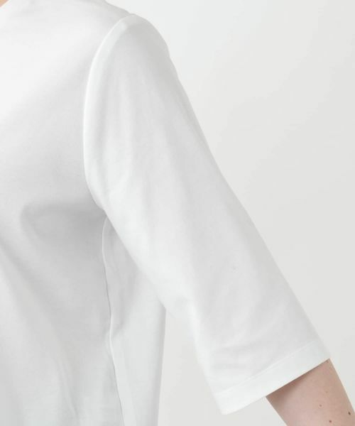 Leilian PLUS HOUSE / レリアンプラスハウス Tシャツ | 【店舗人気】刺繍プリントTシャツ【プラス企画】 | 詳細12