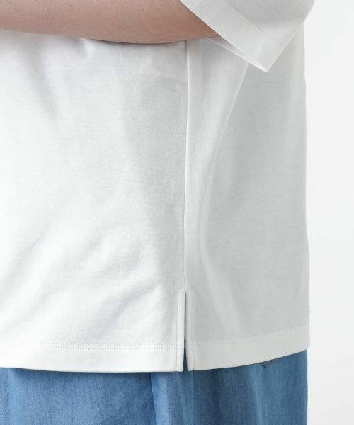 Leilian PLUS HOUSE / レリアンプラスハウス Tシャツ | 【店舗人気】刺繍プリントTシャツ【プラス企画】 | 詳細13