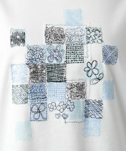 Leilian PLUS HOUSE / レリアンプラスハウス Tシャツ | 【店舗人気】刺繍プリントTシャツ【プラス企画】 | 詳細14