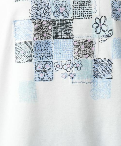 Leilian PLUS HOUSE / レリアンプラスハウス Tシャツ | 【店舗人気】刺繍プリントTシャツ【プラス企画】 | 詳細15