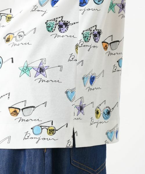 Leilian PLUS HOUSE / レリアンプラスハウス カットソー | 【店舗人気】プリントカットソー【プラス企画】 | 詳細10