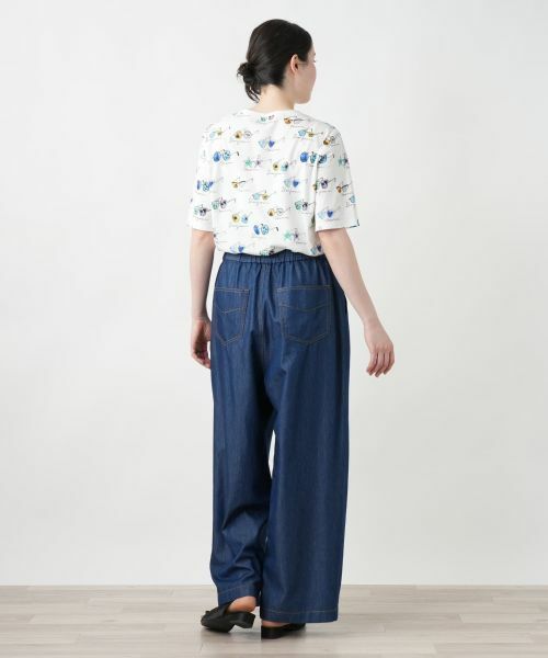 Leilian PLUS HOUSE / レリアンプラスハウス カットソー | 【店舗人気】プリントカットソー【プラス企画】 | 詳細6