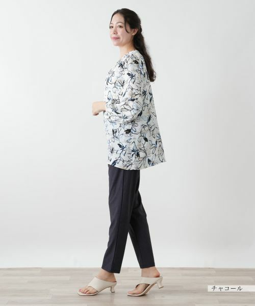 Leilian PLUS HOUSE / レリアンプラスハウス レギンス・スパッツ | 【店舗人気】ストレッチレギンス | 詳細2