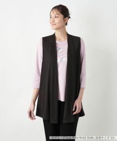 Leilian PLUS HOUSE / レリアンプラスハウス テーラードジャケット | 【店舗人気】羽織りベスト【Leilian WHITE LABEL】
