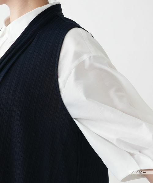 Leilian PLUS HOUSE / レリアンプラスハウス テーラードジャケット | 【店舗人気】羽織りベスト【Leilian WHITE LABEL】 | 詳細12
