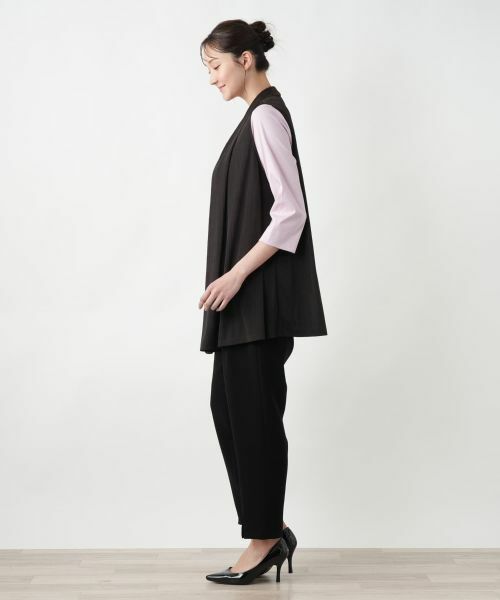 Leilian PLUS HOUSE / レリアンプラスハウス テーラードジャケット | 【店舗人気】羽織りベスト【Leilian WHITE LABEL】 | 詳細17