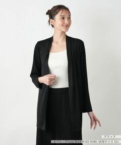 Leilian PLUS HOUSE / レリアンプラスハウス シャツ・ブラウス | 【店舗人気】トッパーカーディガン【Leilian WHITE LABEL】
