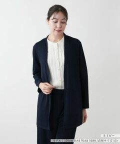 Leilian PLUS HOUSE / レリアンプラスハウス シャツ・ブラウス | 【店舗人気】トッパーカーディガン【Leilian WHITE LABEL】