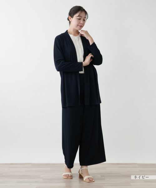 Leilian PLUS HOUSE / レリアンプラスハウス シャツ・ブラウス | 【店舗人気】トッパーカーディガン【Leilian WHITE LABEL】 | 詳細1