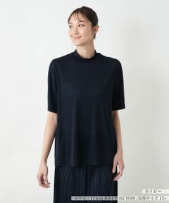 Leilian PLUS HOUSE / レリアンプラスハウス カットソー | 【店舗人気】ハイネックカットソー【Leilian WHITE LABEL】