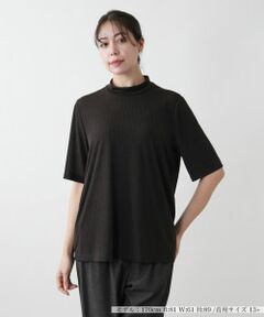 Leilian PLUS HOUSE / レリアンプラスハウス カットソー | 【店舗人気】ハイネックカットソー【Leilian WHITE LABEL】