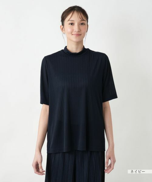 Leilian PLUS HOUSE / レリアンプラスハウス カットソー | 【店舗人気】ハイネックカットソー【Leilian WHITE LABEL】 | 詳細10