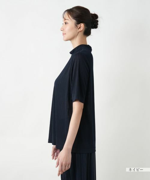 Leilian PLUS HOUSE / レリアンプラスハウス カットソー | 【店舗人気】ハイネックカットソー【Leilian WHITE LABEL】 | 詳細11