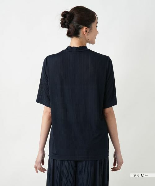 Leilian PLUS HOUSE / レリアンプラスハウス カットソー | 【店舗人気】ハイネックカットソー【Leilian WHITE LABEL】 | 詳細12