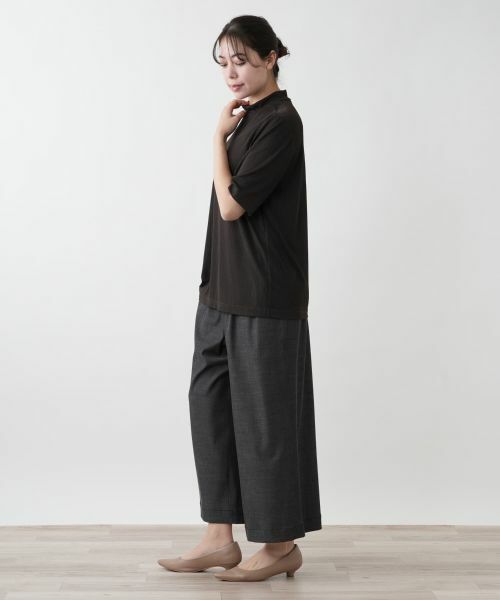 Leilian PLUS HOUSE / レリアンプラスハウス カットソー | 【店舗人気】ハイネックカットソー【Leilian WHITE LABEL】 | 詳細5