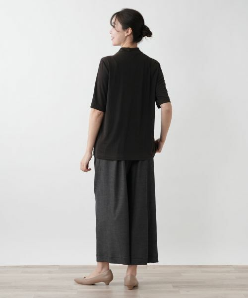 Leilian PLUS HOUSE / レリアンプラスハウス カットソー | 【店舗人気】ハイネックカットソー【Leilian WHITE LABEL】 | 詳細6