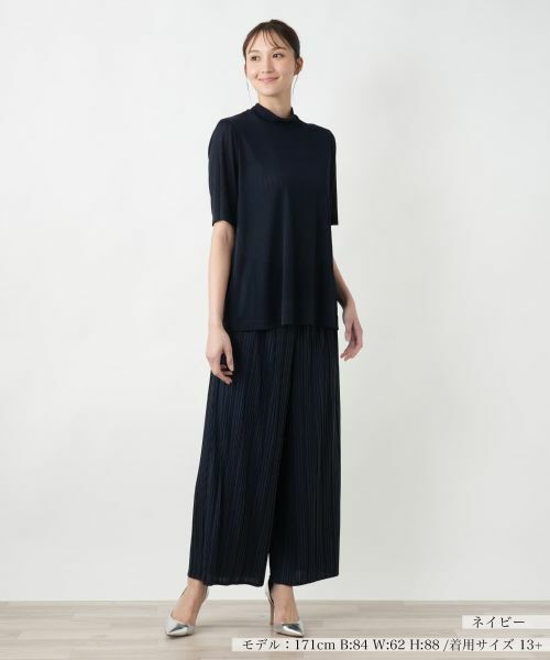 Leilian PLUS HOUSE / レリアンプラスハウス カットソー | 【店舗人気】ハイネックカットソー【Leilian WHITE LABEL】 | 詳細7