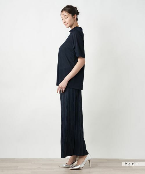 Leilian PLUS HOUSE / レリアンプラスハウス カットソー | 【店舗人気】ハイネックカットソー【Leilian WHITE LABEL】 | 詳細8