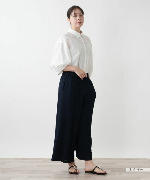 Leilian PLUS HOUSE / レリアンプラスハウス その他パンツ | 【店舗人気】ワイドパンツ【Leilian WHITE LABEL】 | 詳細4