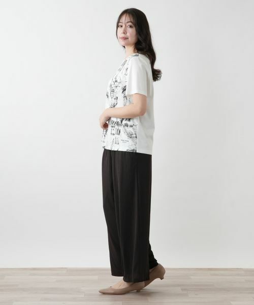 Leilian PLUS HOUSE / レリアンプラスハウス その他パンツ | 【店舗人気】ワイドパンツ【Leilian WHITE LABEL】 | 詳細8