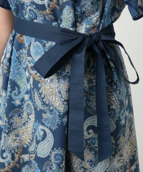 Leilian PLUS HOUSE / レリアンプラスハウス ドレス | 【店舗人気】ペイズリーフレアワンピース【プラス企画】 | 詳細11