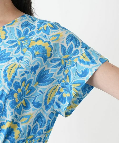 Leilian PLUS HOUSE / レリアンプラスハウス ドレス | フラワー柄フレアワンピース【プラス企画】 | 詳細10