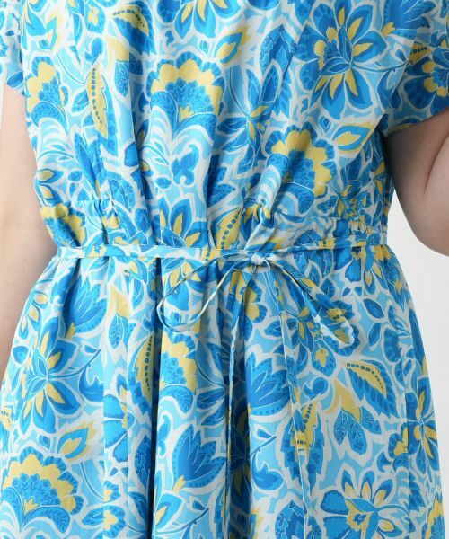 Leilian PLUS HOUSE / レリアンプラスハウス ドレス | フラワー柄フレアワンピース【プラス企画】 | 詳細11