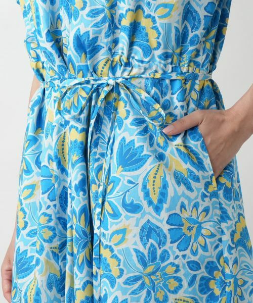 Leilian PLUS HOUSE / レリアンプラスハウス ドレス | フラワー柄フレアワンピース【プラス企画】 | 詳細12