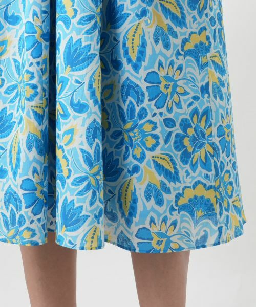 Leilian PLUS HOUSE / レリアンプラスハウス ドレス | フラワー柄フレアワンピース【プラス企画】 | 詳細13