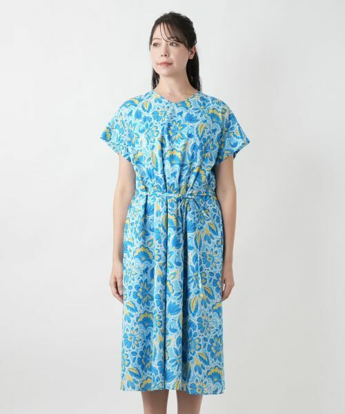 Leilian PLUS HOUSE / レリアンプラスハウス ドレス | フラワー柄フレアワンピース【プラス企画】 | 詳細5