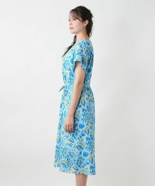 Leilian PLUS HOUSE / レリアンプラスハウス ドレス | フラワー柄フレアワンピース【プラス企画】 | 詳細6