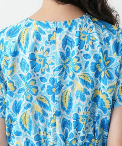 Leilian PLUS HOUSE / レリアンプラスハウス ドレス | フラワー柄フレアワンピース【プラス企画】 | 詳細9