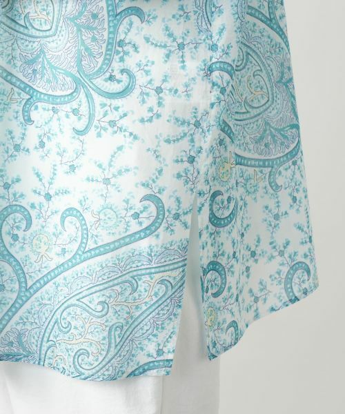 Leilian PLUS HOUSE / レリアンプラスハウス シャツ・ブラウス | 【店舗人気】ペイズリーブラウス【ERICA】【プラス企画】 | 詳細10