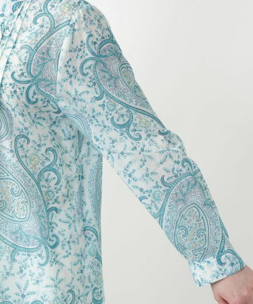 Leilian PLUS HOUSE / レリアンプラスハウス シャツ・ブラウス | 【店舗人気】ペイズリーブラウス【ERICA】【プラス企画】 | 詳細9