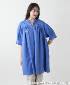 Leilian PLUS HOUSE / レリアンプラスハウス シャツ・ブラウス | バルーンブラウス【プラス企画】