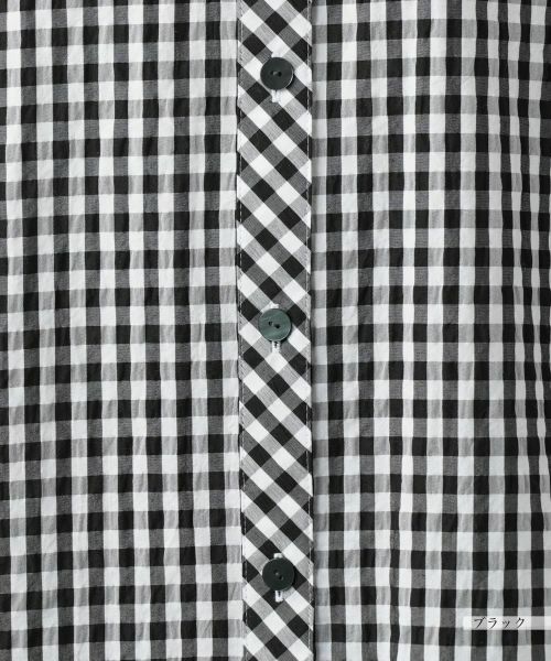 Leilian PLUS HOUSE / レリアンプラスハウス シャツ・ブラウス | 【店舗人気】ギンガムチェックブラウス【プラス企画】 | 詳細16