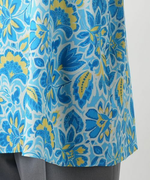 Leilian PLUS HOUSE / レリアンプラスハウス シャツ・ブラウス | プリントチュニックブラウス【プラス企画】 | 詳細10
